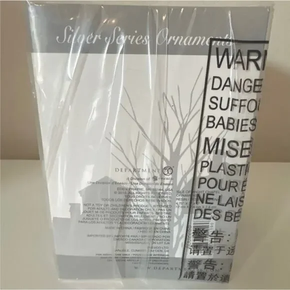 Department 56 Dickins' Village Isle of Wight Chapel 6002255 Christmas Ornament - Picture 4 of 6